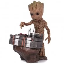 Marvel Guardians of the Galaxy 2 Push Bomb Button Baby Groot Action Figure