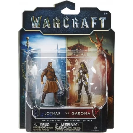 خرید اکشن فیگور - Warcraft Garona and Lothar Civilian Mini Figure