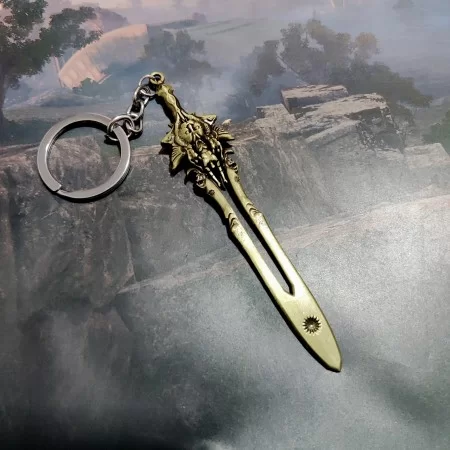 خرید جاکلیدی فلزی طرح شمشیر الیمپوس از بازی God of War