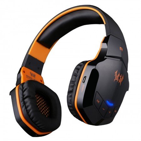 خرید هدست - KOTION EACH B3505 Wireless Bluetooth Headset - Orange
