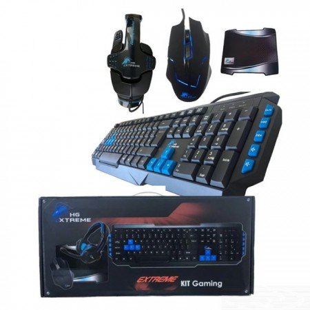 HG Extreme 4 in 1 Essential Gaming Kit