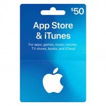 Apple iTunes 50$ Gift Card - USD