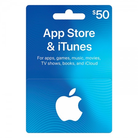 Apple iTunes 50$ Gift Card - USD