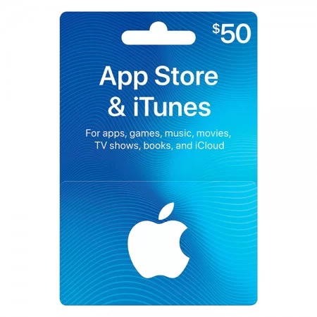 خرید گیفت کارت - Apple iTunes 50$ Gift Card - USD