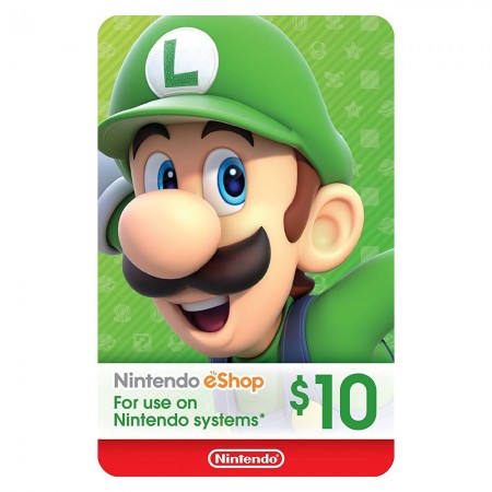 خرید گیفت کارت - Nintendo eShop 10$ Gift Card - USD