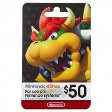 Nintendo eShop 50$ Gift Card - USD