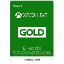 Xbox Live 12 Months Gold Membership