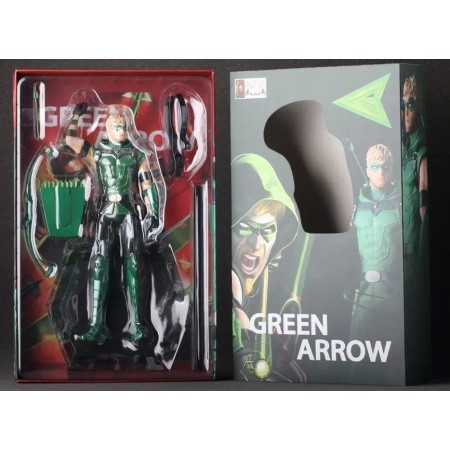 DC COMICS CRAZY TOYS Green Arrow JUSTICE LEAGUE ACTION FIGURE