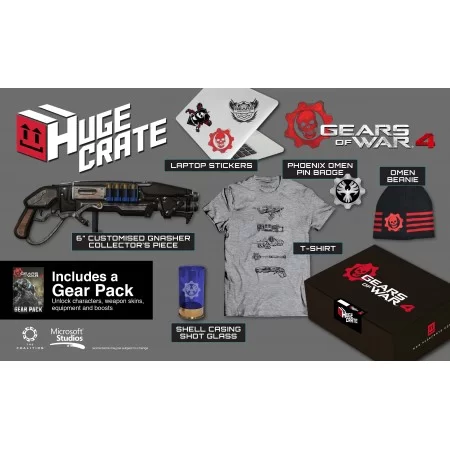 خرید پک کالکتور - Gears of War 4 Exclusive Merchandise Pack