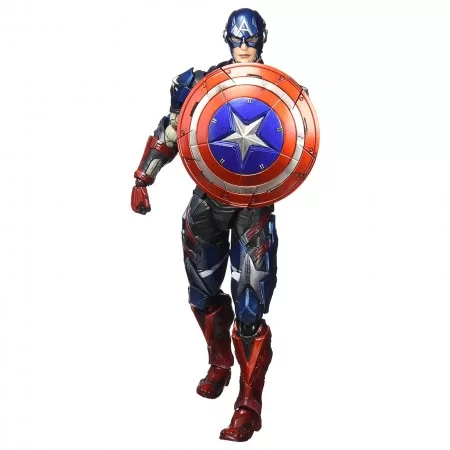 خرید اکشن فیگور - Play Arts Kai Marvel Universe Variant Captain America Action Figure