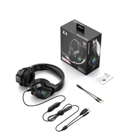 خرید هدست گیمینگ - Onikuma X4 Gaming Headset - Black