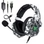 خرید هدست گیمینگ - Onikuma K8 Gaming Headset - Grey Camouflage