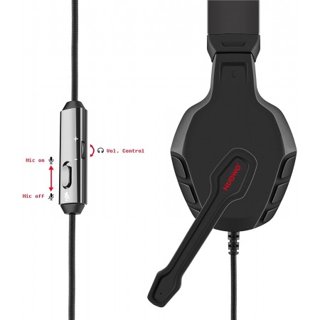 Nubwo U3 Gaming Headset - Black