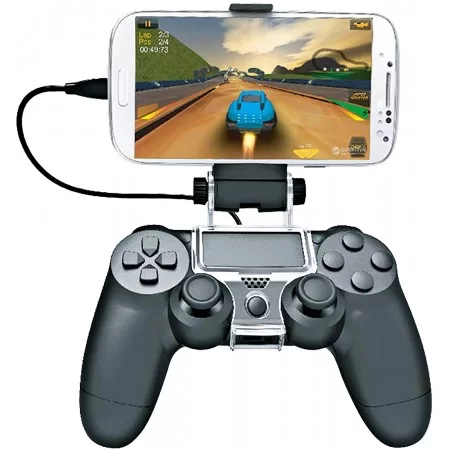 خرید کنترلر موبایل - DOBE SmartPhone Clamp for Dualshock 4