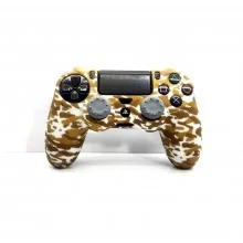 Dualshock 4 Cover - White Brown Camouflag- PS4