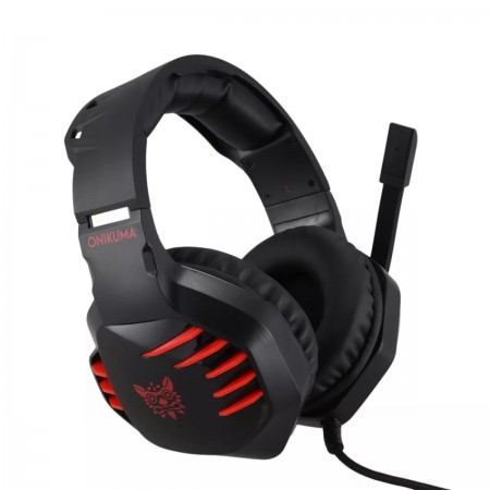 خرید هدست گیمینگ - Onikuma K17 Gaming Headset - Red/Black