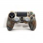 Dualshock 4 Cover - Grey Brown Camouflag- PS4