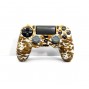 Dualshock 4 Cover - White Brown Camouflag- PS4