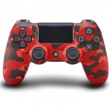 Sony DualShock 4 - Red Camoflag - New Series - PS4