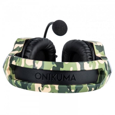 خرید هدست گیمینگ - Onikuma K8 Gaming Headset - Green Camouflage