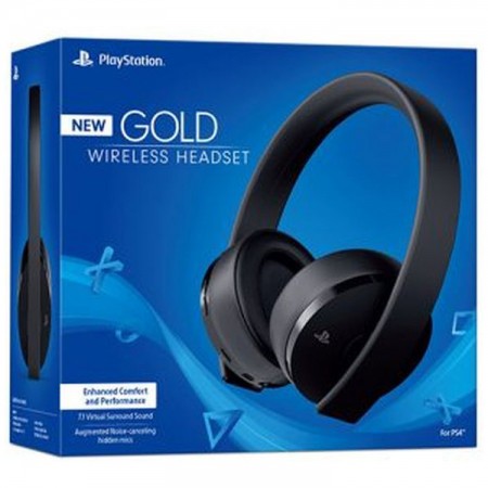 Playstation Gold Wireless Headset - New