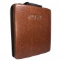 PlayStation Pro/Slim Hard Case - Brown Leather