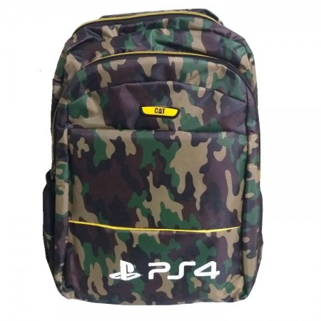 PS4 Backpack - Green Camouflage