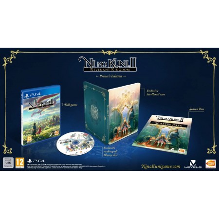خرید استیل بوک - Ni No Kuni II: Revenant Kingdom - Princes Edition - PS4