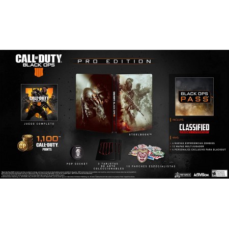 Call Of Duty : Black Ops 4 Pro Edition - PS4