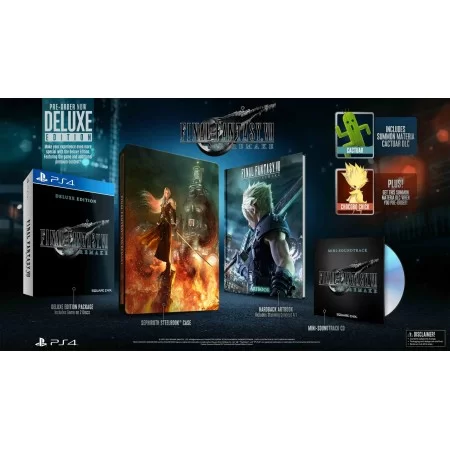 خرید استیل بوک - Final Fantasy VII Remake - Deluxe Edition - PS4