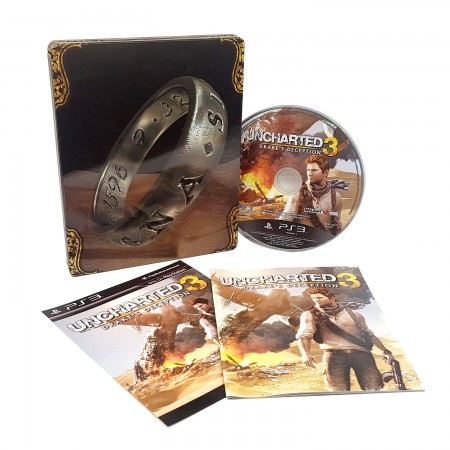 خرید استیل بوک - Uncharted 3: Drakes Deception Steelbook Edition - PS3