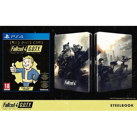 خرید استیل بوک - Fallout 4 - Game of the Year Steelbook Edition - PS4