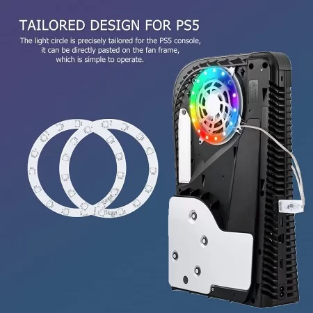 خرید لامپ LED RGB Ring Light برای PS5