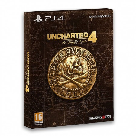 Uncharted 4: A Thiefs End - Special Steelbook Edition - PS4