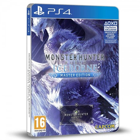 خرید استیل بوک - Monster Hunter World: Iceborne Master Steelbook Edition - PS4