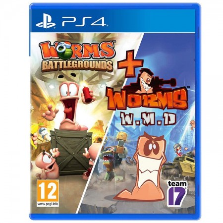خرید بازی PS4 - Worms Double Pack - PS4