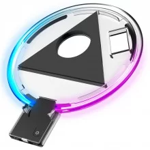 Honcam Adjustable RGB Base LED Light Stand PS5