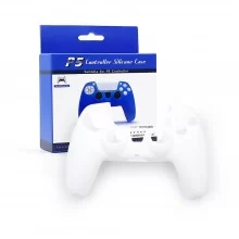 PS5 DualSense Controller Silicone Case - Simple White