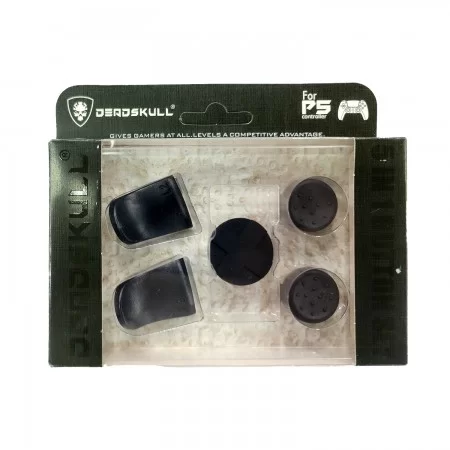 خرید پک محافظ دکمه های کنترلر Deadskull 5 in 1 طرح Black