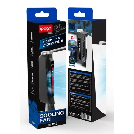 خرید فن خنک کننده - Ipega PG-P5031 Cooling Fan for PS5 - Black