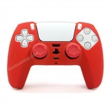 Silicone Case PS5 DualSense Controller - Red