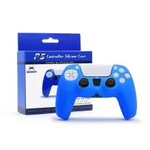 PS5 DualSense Controller Silicone Case - Simple Blue