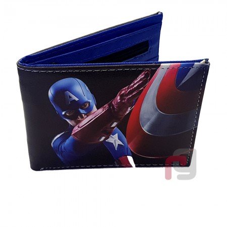 خرید کیف پول - BioWorld Wallet Code 06 - Captain America