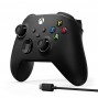 خرید کنترلر Xbox - Microsoft Xbox Wireless Controller + USB-C Cable - Carbon Black