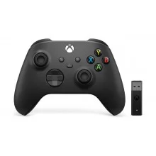 Microsoft Xbox Wireless Controller + Wireless Adapter for Windows - Carbon Black