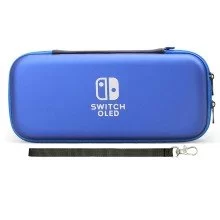 Game World Carry Case For Nintendo Switch Standard and OLED Model - Blue