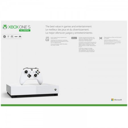 Xbox One S - 1TB - All Digital Edition - With Game